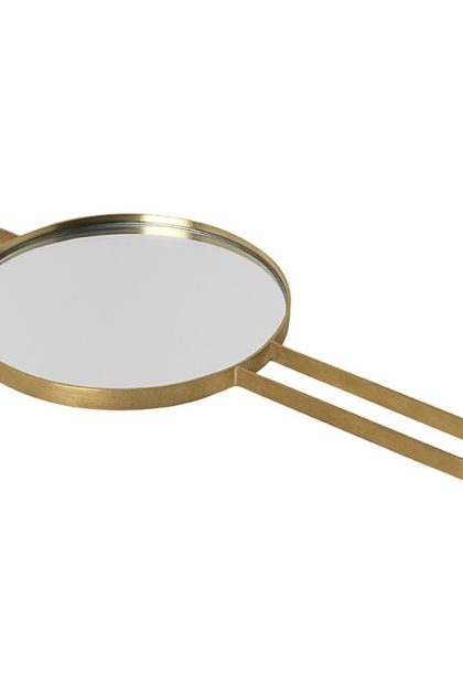 Ferm living poise handspegel mässing