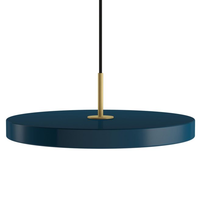 Umage asteria taklampa petrol blue