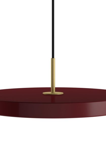 Umage asteria taklampa ruby red