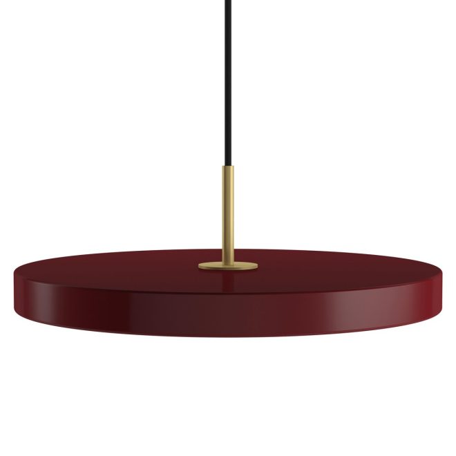 Umage asteria taklampa ruby red