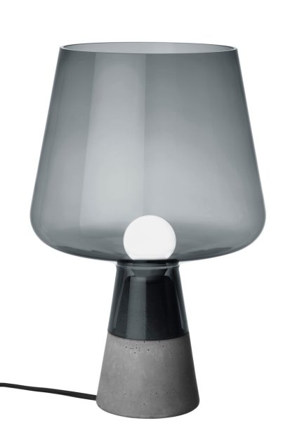 Iittala leimu bordslampa 38 cm grå