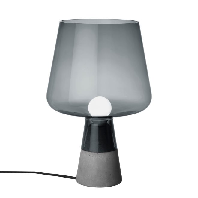 Iittala leimu bordslampa 38 cm grå
