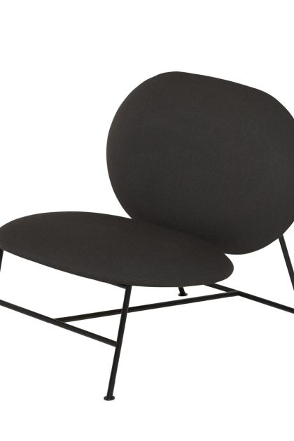 Northern oblong loungestol mörkgrå