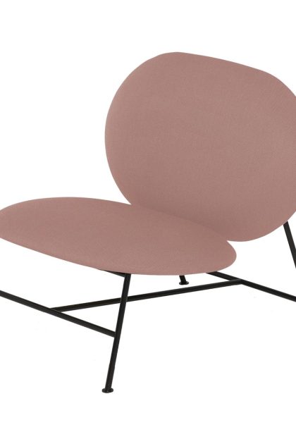 Northern oblong loungestol rosa