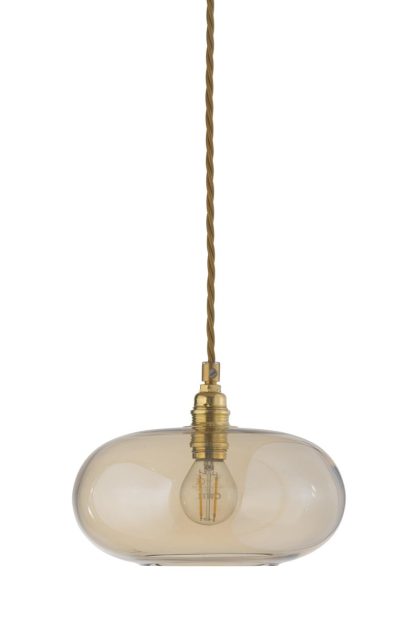 Ebb & flow horizon taklampa Ø 21 cm golden smoke