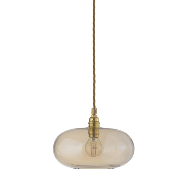 Ebb & flow horizon taklampa Ø 21 cm golden smoke