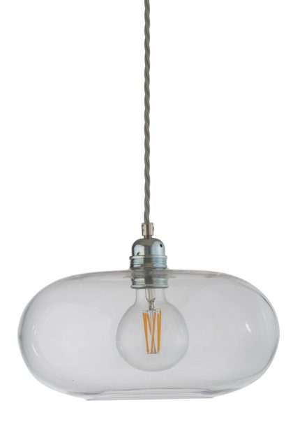Ebb & flow horizon taklampa Ø 29 cm klar m. silversladd