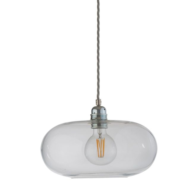 Ebb & flow horizon taklampa Ø 29 cm klar m. silversladd