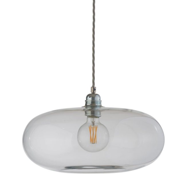 Ebb & flow horizon taklampa Ø 36 cm klar m. silversladd