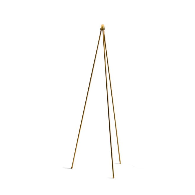 Northern oslo wood golvlampa stativ guld
