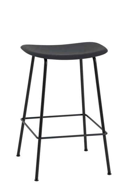 Muuto fiber counter stol 65 cm black-anthracite black