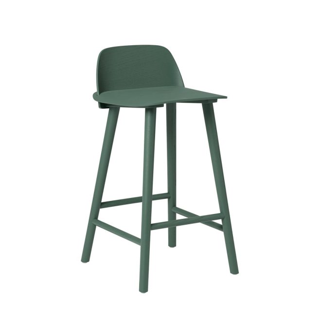 Muuto nerd counter stol 65 cm green