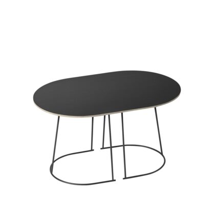 Muuto airy soffbord small black nanolaminate-black