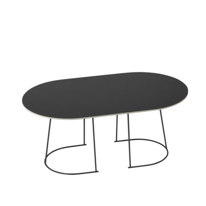 Muuto airy soffbord m black nanolaminate-black