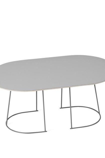 Muuto airy soffbord m grey nanolaminate-grey