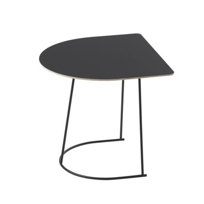 Muuto airy soffbord halvstorlek black nanolaminate-black