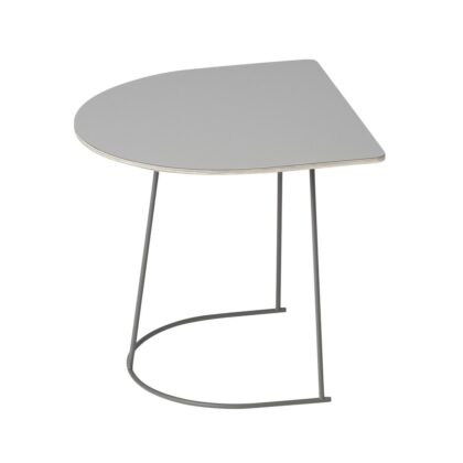 Muuto airy soffbord halvstorlek grey nanolaminate-grey