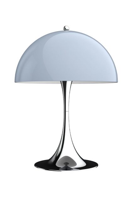 Louis poulsen panthella 320 bordslampa grå opal akryl, akryl