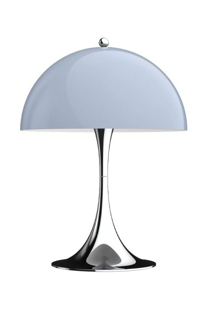Louis poulsen panthella 250 bordslampa grå opal akryl, akryl