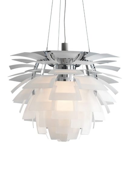 Louis poulsen ph artichoke kotte glas pendel glas klart, ø48 cm