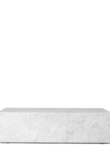 Audo copenhagen plinth soffbord white, low