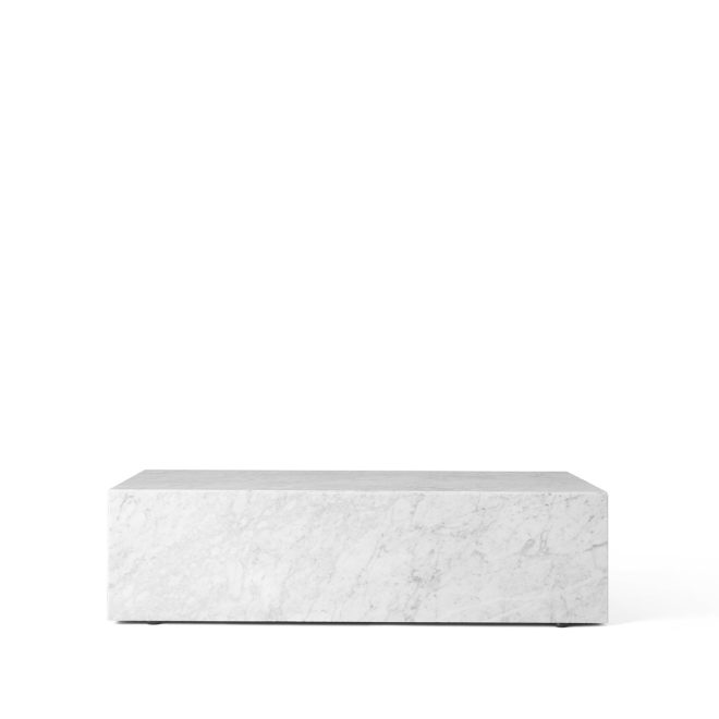 Audo copenhagen plinth soffbord white, low