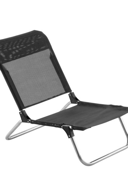 Fiam quick solstol textaline black-aluminium