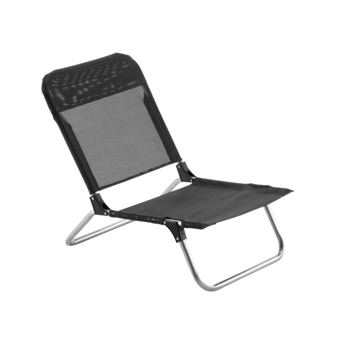 Fiam quick solstol textaline black-aluminium