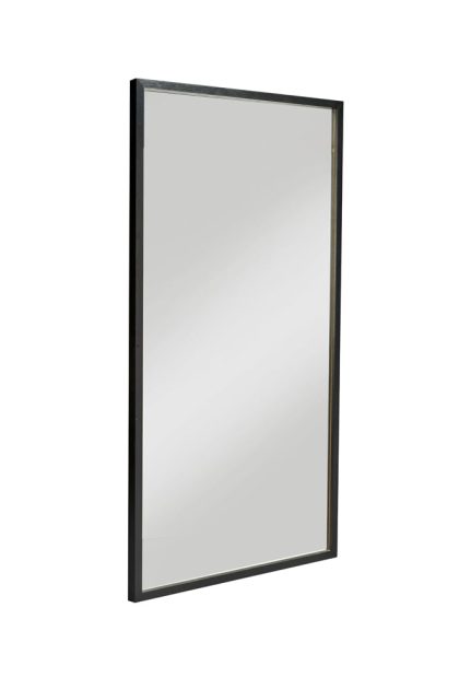 Essem design klara spegel svart