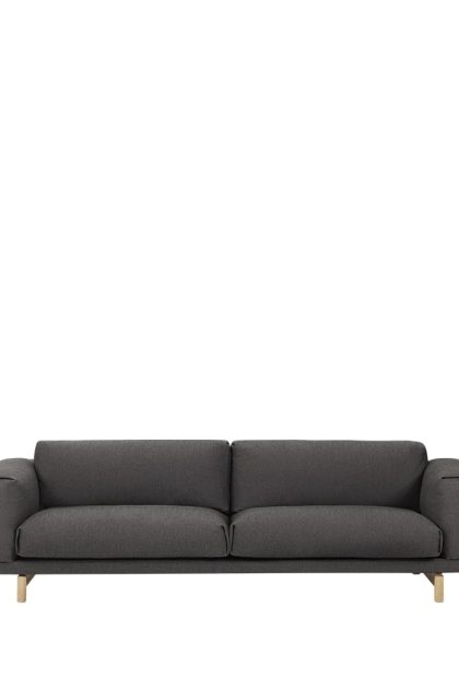 Muuto rest soffa 3-sits-vancouver 13 grey-ekben