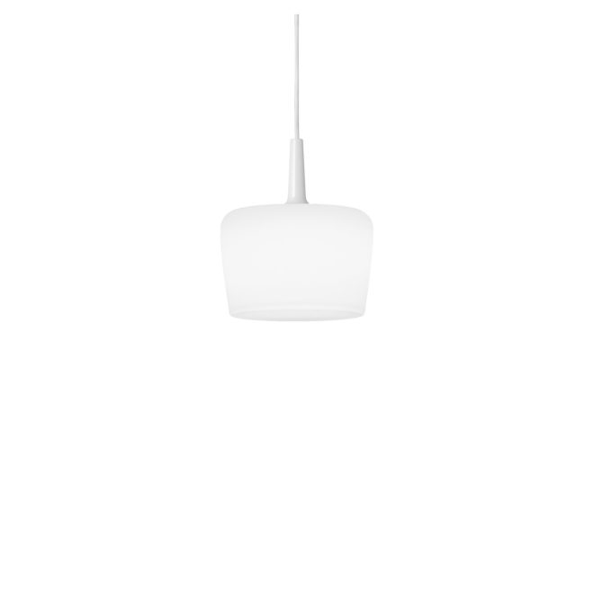 Ateljé lyktan riff bowl pendel vit, medium, led