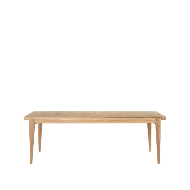 Gubi s-table matbord oak matt lacqured, extendable