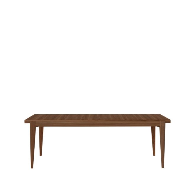 Gubi s-table matbord american walnut, extendable