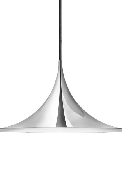 Gubi semi pendel Ø60 cm chrome