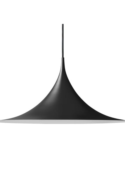Gubi semi pendel Ø90 cm black semi matt