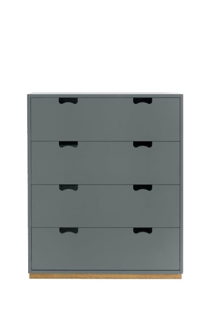 Asplund snö a byrå storm grey, eksockel