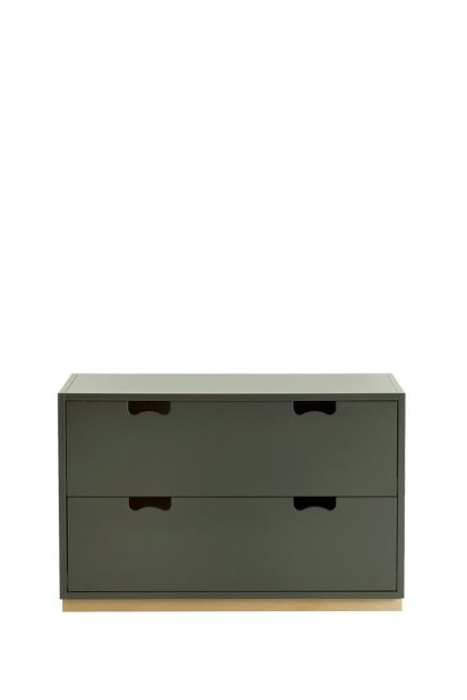 Asplund snö a2 byrå green khaki, björksockel