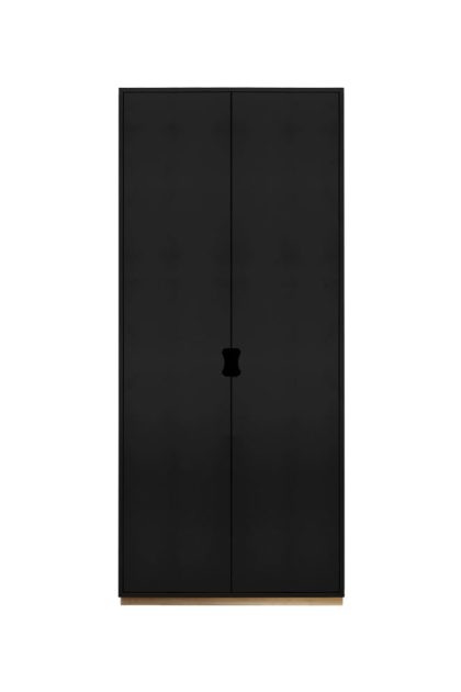Asplund snö f högskåp char grey, björksockel, dj.42 cm