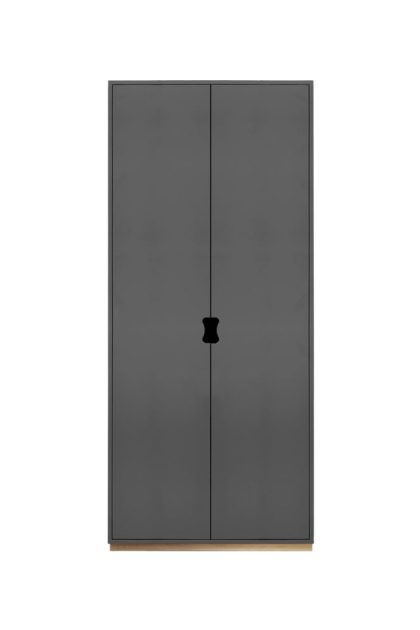 Asplund snö f högskåp storm grey, björksockel, dj.42 cm