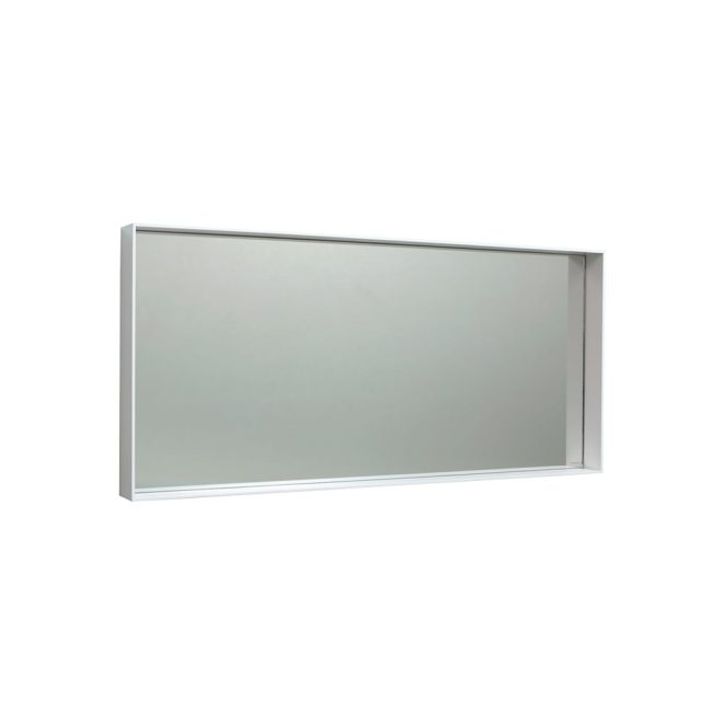 Scherlin spegel 6 vit lack ek