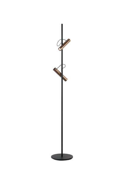 Light-point spirit f1 golvlampa black/rose gold