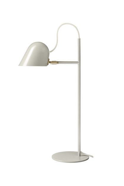 Örsjö belysning streck bordslampa varmgrå, varmgrå textilsladd