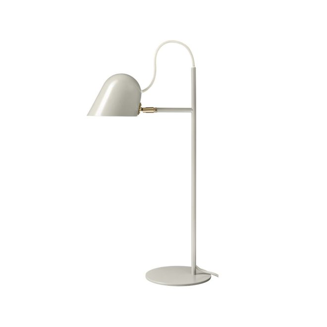 Örsjö belysning streck bordslampa varmgrå, varmgrå textilsladd