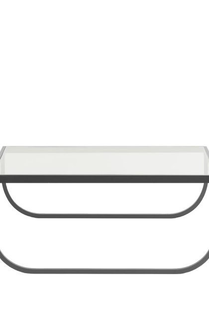Asplund tati high soffbord glas, storm grey