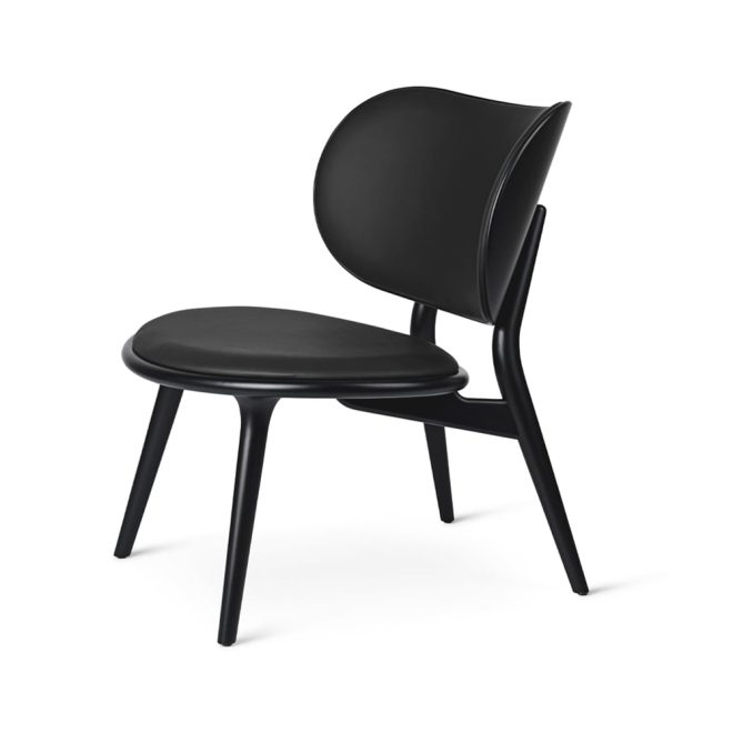 Mater the lounge chair loungestol black-svartbetstat bokstativ