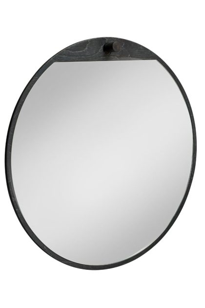 Essem design tillbakablick rund spegel svart