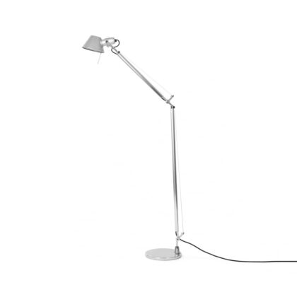 Artemide tolomeo reading golvlampa aluminium