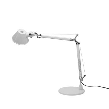 Artemide tolomeo micro bordslampa white