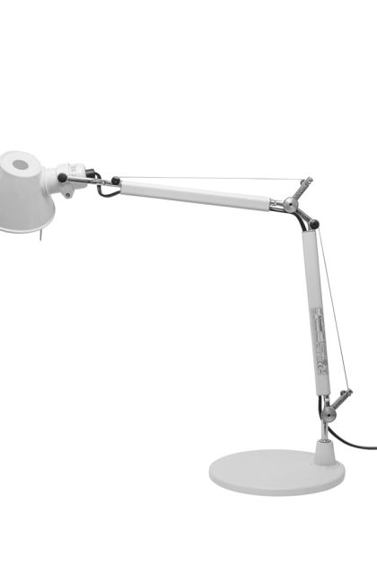 Artemide tolomeo micro bordslampa white