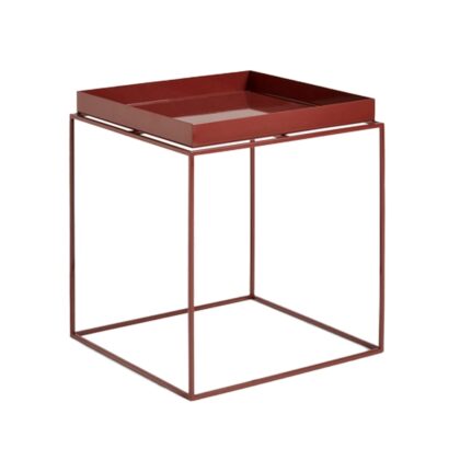 Hay tray table soffbord chocolate, medium